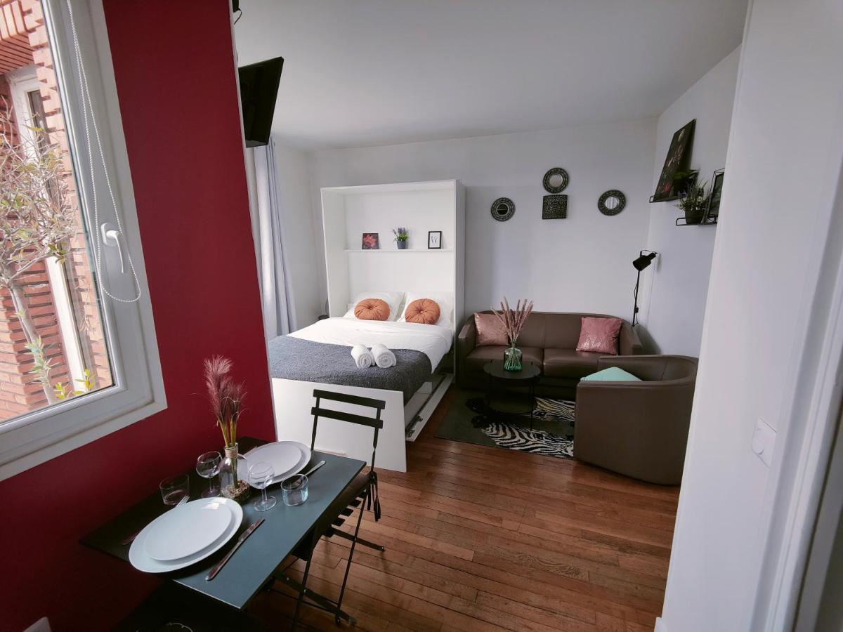 Apartamento Studio Neuilly Seine - Champs Elysées - La Défense Exterior foto
