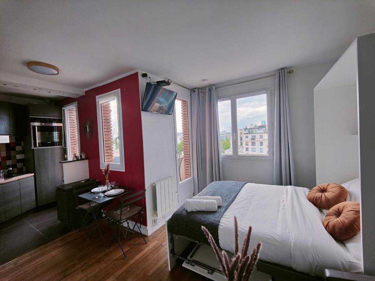 Apartamento Studio Neuilly Seine - Champs Elysées - La Défense Exterior foto